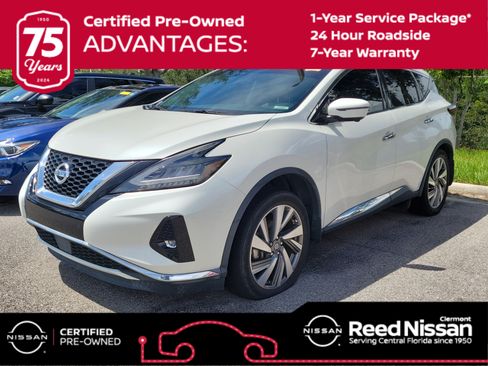 Used 2021 Nissan Murano SL w/ Cargo Package FWD image 1