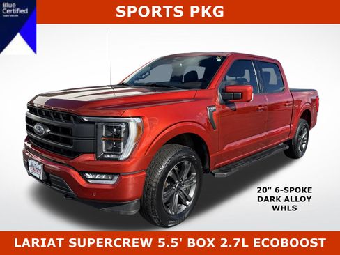 Certified 2023 Ford F150 Lariat w/ Equipment Group 502A High image 1