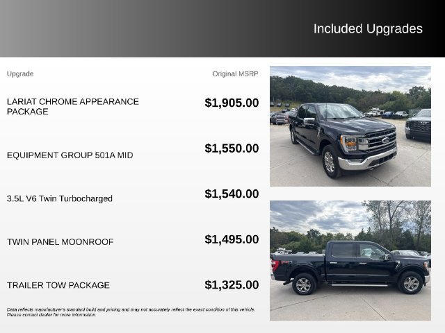 Used 2022 Ford F150 Lariat AWD/4WD image 4