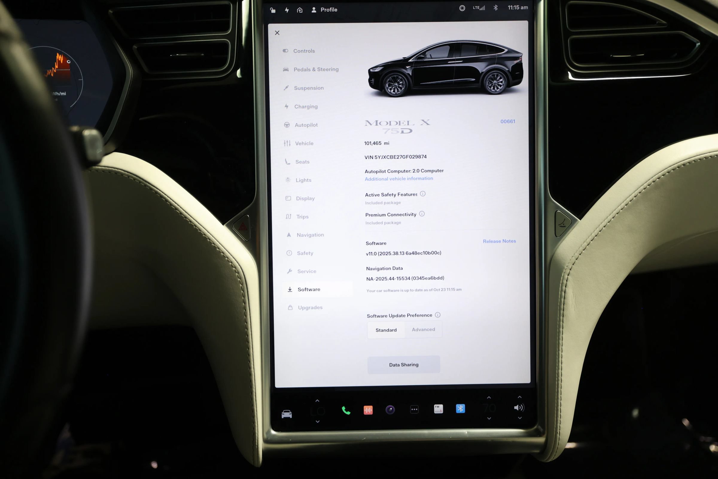 Used 2016 Tesla Model X 75D AWD/4WD image 57