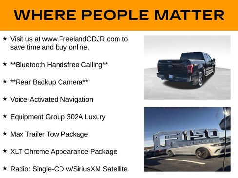 Used 2016 Ford F150 XLT w/ Equipment Group 302A Luxury image 39