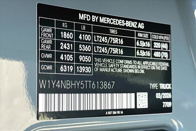 New 2026 Mercedes-Benz Sprinter 2500 image 27