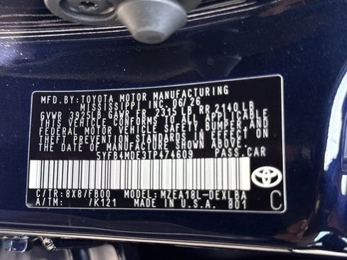 Used 2026 Toyota Corolla LE FWD image 23