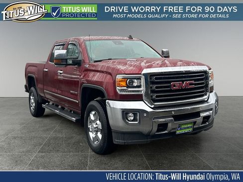 Used 2015 GMC Sierra 2500 SLT w/ Duramax Plus Package image 1