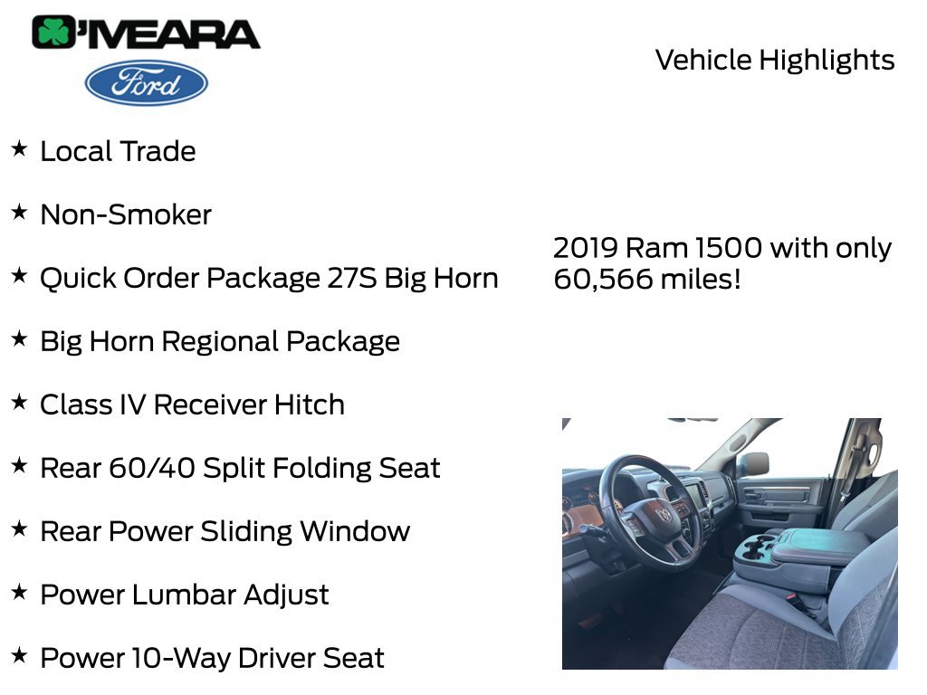 Used 2019 RAM 1500 Big Horn AWD/4WD image 7