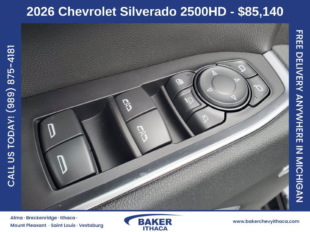 New 2026 Chevrolet Silverado 2500 LTZ w/ Trail Boss Package AWD/4WD image 29