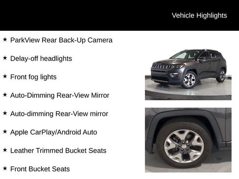 Used 2018 Jeep Compass Limited w/ Navigation Group FWD image 19