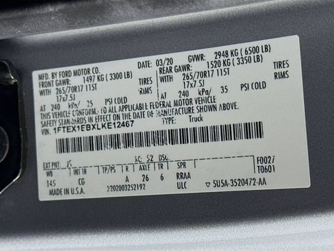 Used 2020 Ford F150 XL w/ XL Power Equipment Group image 37