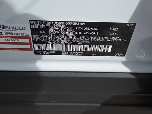 New 2026 Toyota bZ FWD image 36