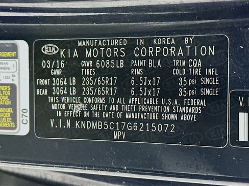 Used 2016 Kia Sedona LX w/ LX Essentials Premium Package image 31