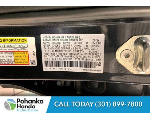 Used 2024 Honda Civic Sport image 34