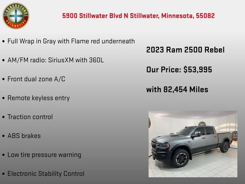 Used 2023 RAM 2500 Rebel w/ Level 1 Equipment Group AWD/4WD image 5