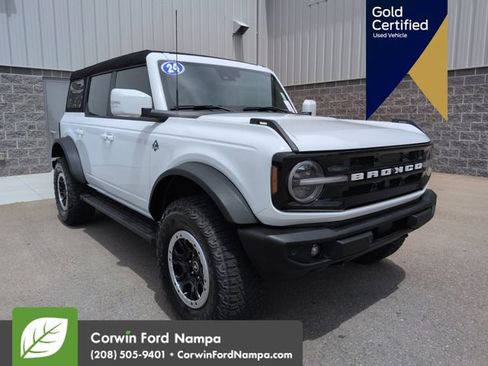 Certified 2024 Ford Bronco Outer Banks w/ Sasquatch Package AWD/4WD image 1