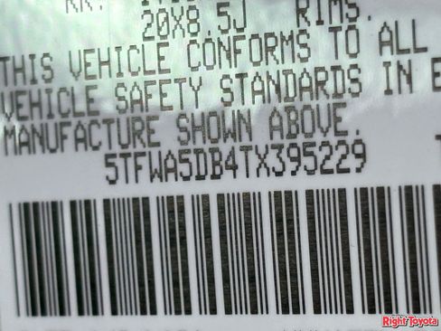 New 2026 Toyota Tundra Platinum image 26