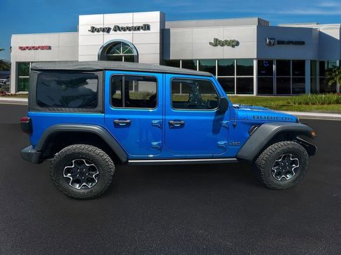 Used 2022 Jeep Wrangler Unlimited Rubicon 4xe w/ Safety Group image 9