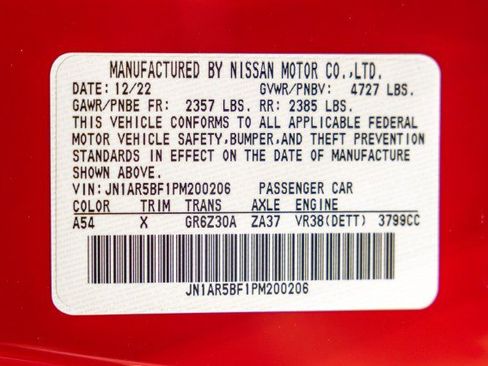 Used 2023 Nissan GT-R Premium w/ Premium Interior Package AWD/4WD image 55