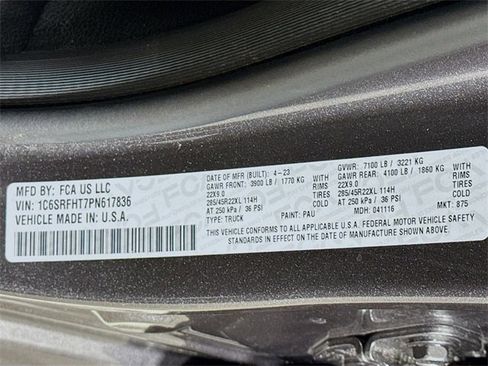 Used 2023 RAM 1500 Limited w/ Bed Utility Group image 16