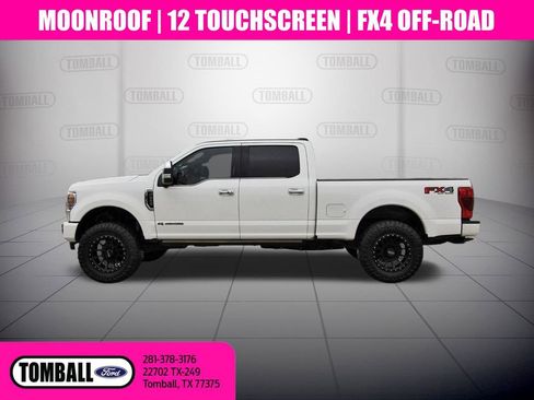 Used 2022 Ford F250 Platinum w/ FX4 Off-Road Package AWD/4WD image 4
