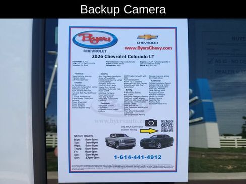 Used 2026 Chevrolet Colorado LT w/ LT Convenience Package AWD/4WD image 13