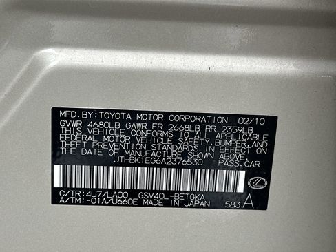 Used 2010 Lexus ES 350 image 26