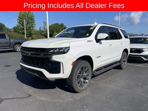Used 2021 Chevrolet Tahoe Z71 w/ Rear Media and Nav Package AWD/4WD image 1