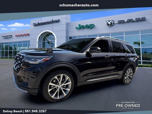 Used 2025 Ford Explorer Platinum w/ Ultimate Package RWD image 3