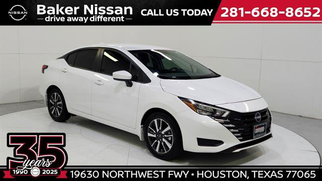 Certified 2025 Nissan Versa SV w/ Trunk Package FWD image 1