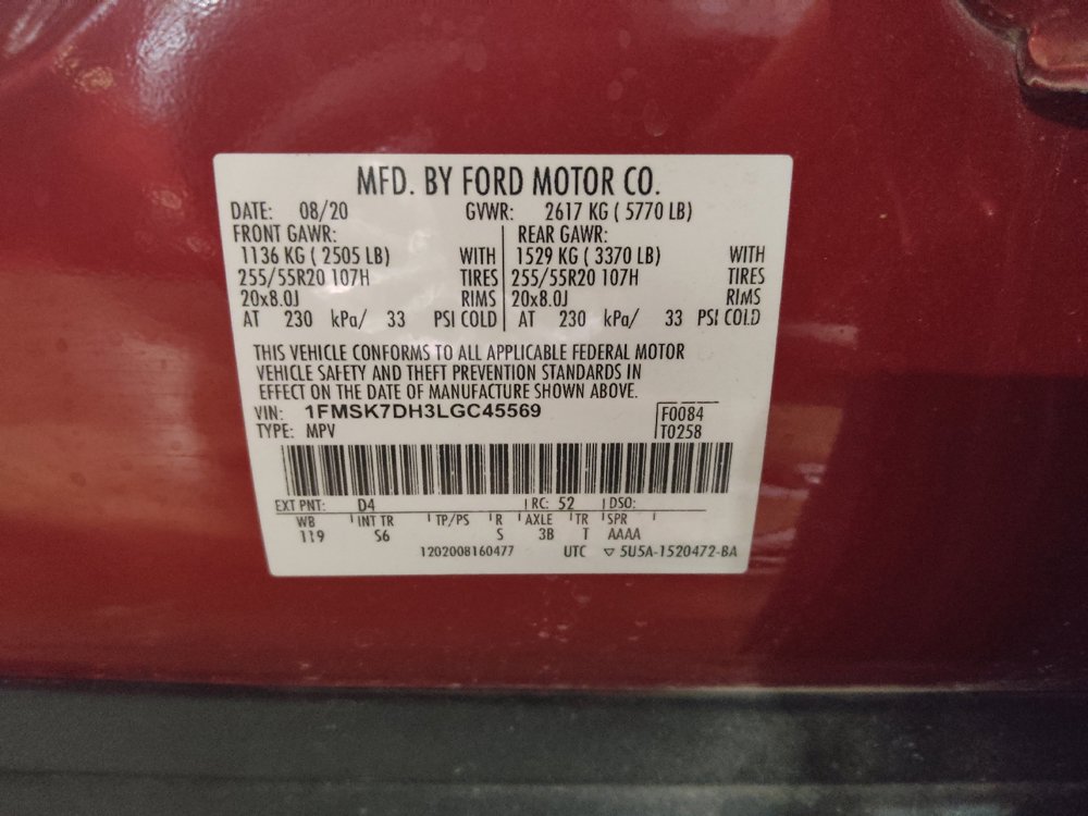 Used 2020 Ford Explorer XLT w/ Equipment Group 202A RWD image 33