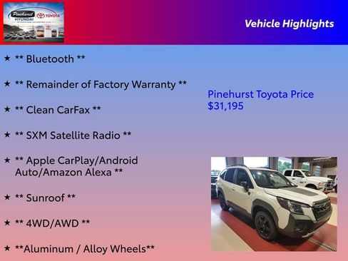 Used 2023 Subaru Forester Wilderness AWD/4WD image 16