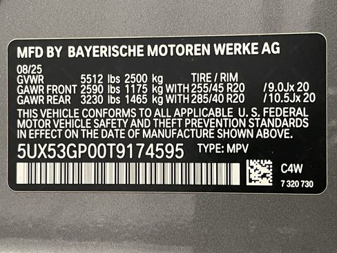 Used 2026 BMW X3 xDrive30i w/ Convenience Package AWD/4WD image 25