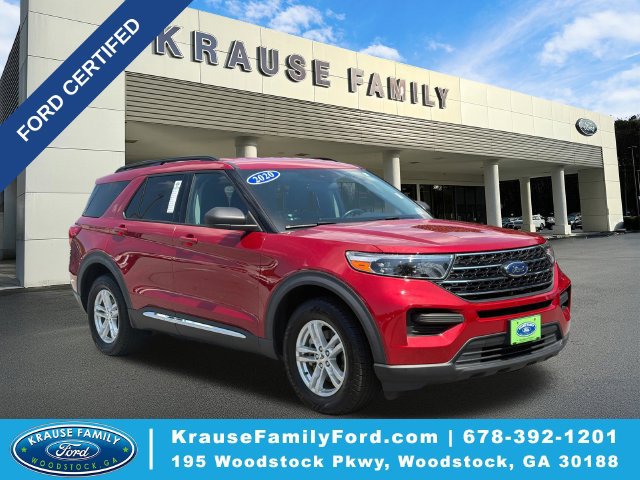 Certified 2020 Ford Explorer XLT w/ Comfort Package AWD/4WD image 1