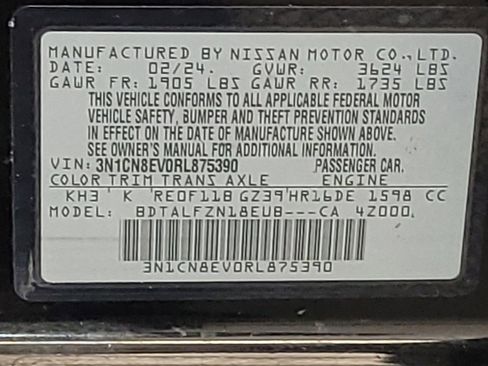 Used 2024 Nissan Versa SV FWD image 33