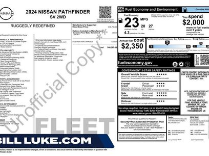 Used 2024 Nissan Pathfinder SV