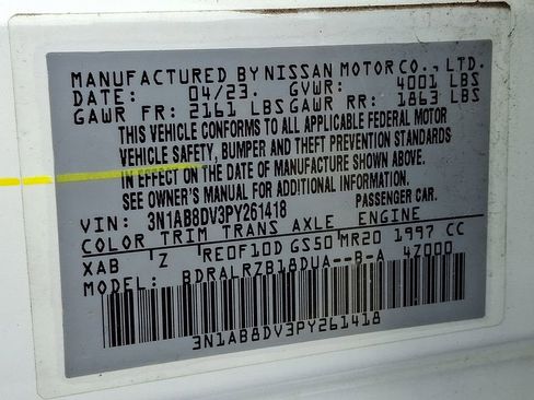 Certified 2023 Nissan Sentra SR image 26