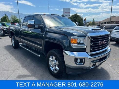 Used 2018 GMC Sierra 3500 SLT w/ Duramax Plus Package AWD/4WD image 11