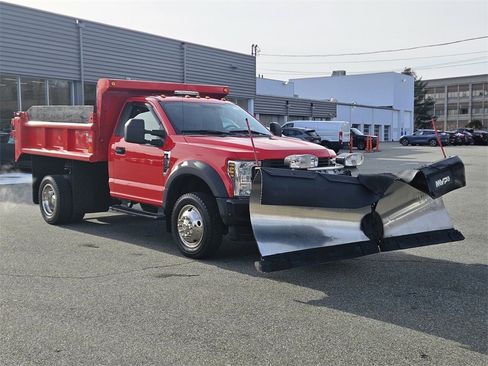 Used 2019 Ford F550 4x4 Regular Cab Super Duty w/ Snow Plow Prep Package image 7
