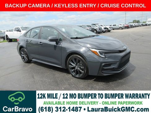 Used 2023 Toyota Corolla SE w/ Carpet Mat Package (TMS) FWD image 1