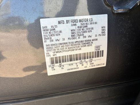Used 2023 Ford Explorer Limited RWD image 33