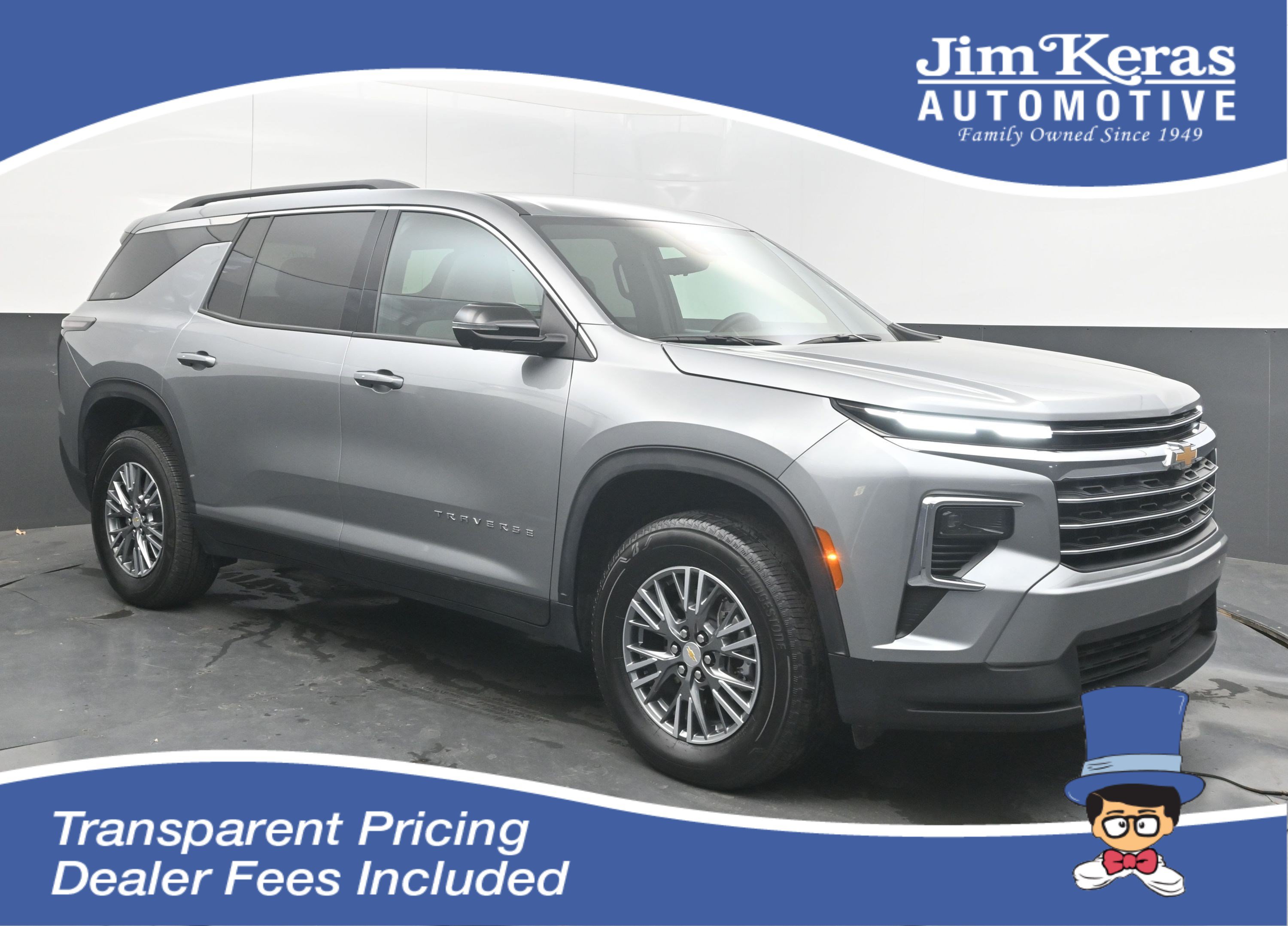 Certified 2026 Chevrolet Traverse LT w/ Driver Confidence Package FWD image 1