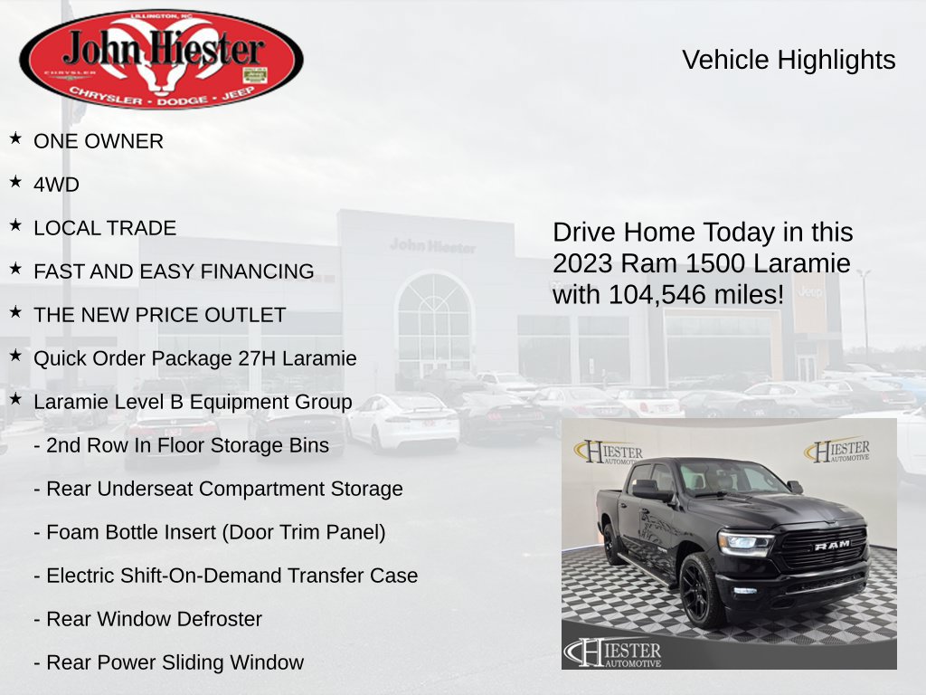Used 2023 RAM 1500 Laramie AWD/4WD image 6