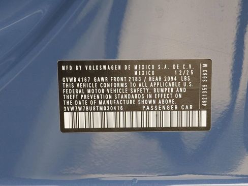 New 2026 Volkswagen Jetta SE FWD image 25