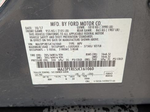 Used 2018 Ford EcoSport S FWD image 34