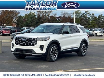 New 2026 Ford Explorer Platinum w/ LUX Leather Package