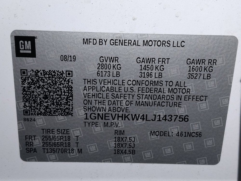 Used 2020 Chevrolet Traverse LT AWD/4WD image 33