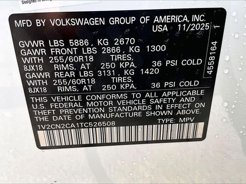 New 2026 Volkswagen Atlas Peak Edition image 18