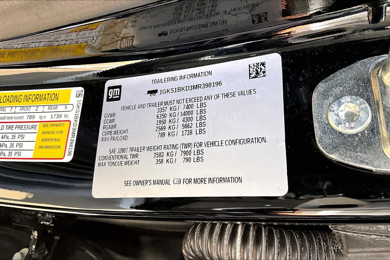 Used 2021 GMC Yukon SLT w/ SLT Premium Package RWD image 37