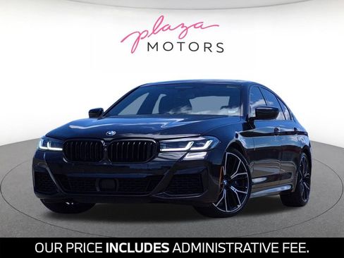 Used 2021 BMW M550i xDrive w/ Executive Package AWD/4WD image 1