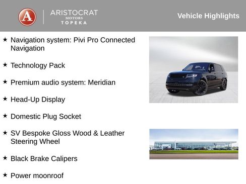 Used 2023 Land Rover Range Rover Long Wheelbase SE AWD/4WD image 2
