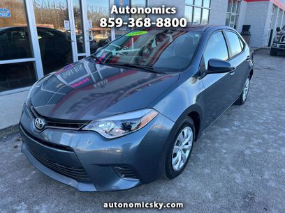 Used 2016 Toyota Corolla S Special Edition