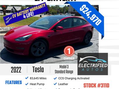 Used 2022 Tesla Model 3 Standard Range